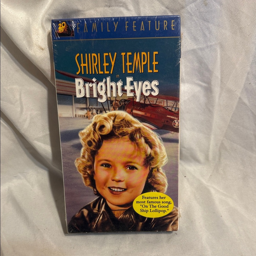 Family Feature Shirley Temple Bright Eyes VHS NEW